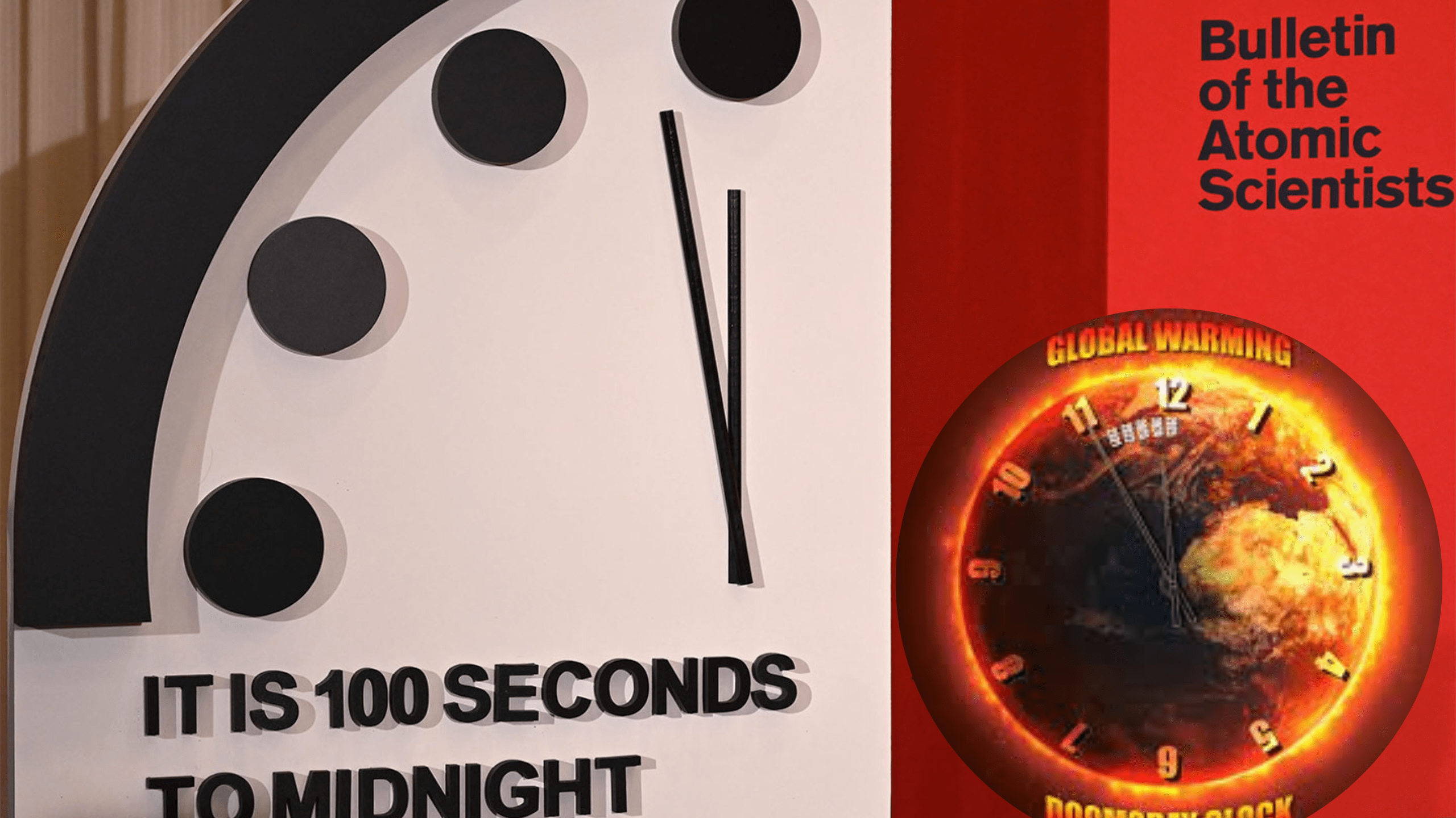 Doomsday Clock ने बताया क़यामत के दिन