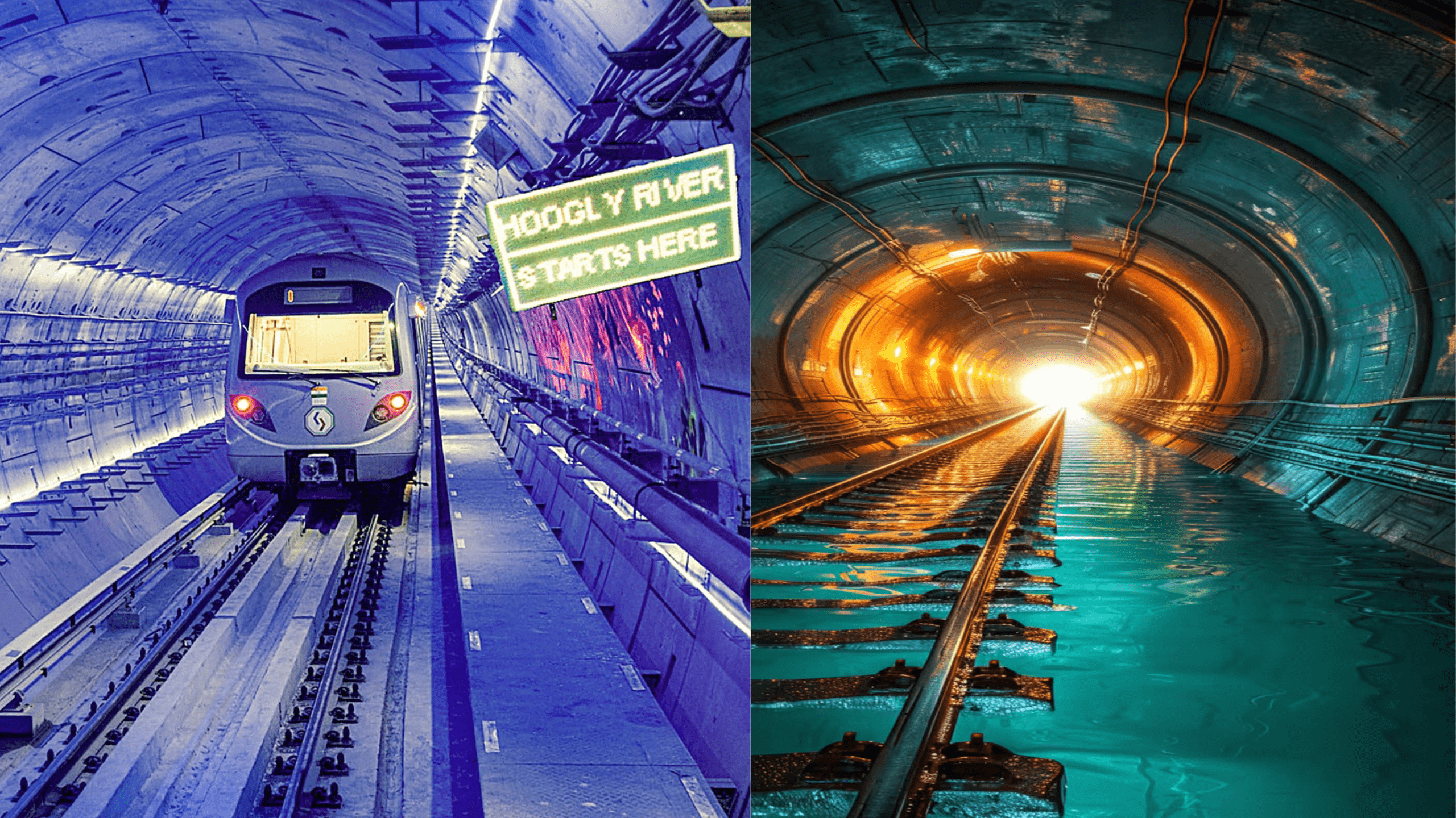 Underwater Metro In Kolkata